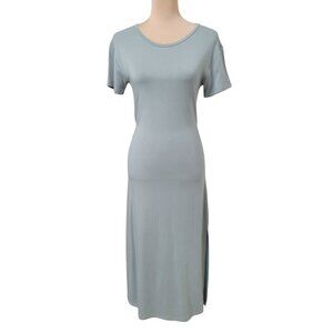 BB Dakota Size XS Light Sage Green "Before Midnight" Maxi Dress w/ Side Slit